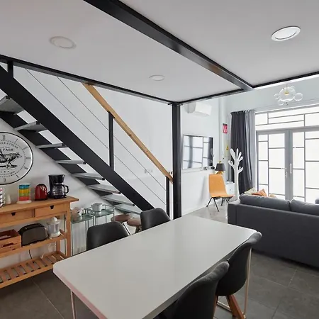 Lägenhet Artist's Loft In The Centre Of Cruz Santa Cruz de Tenerife